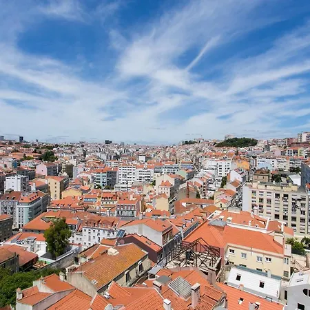 Graca 2 Quartos Com As Melhores Vistas De * Лиссабон